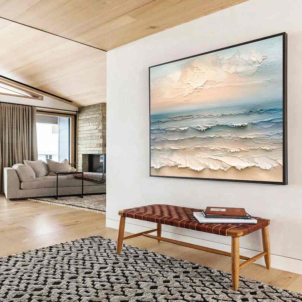 beach waves sunset coastal design 5